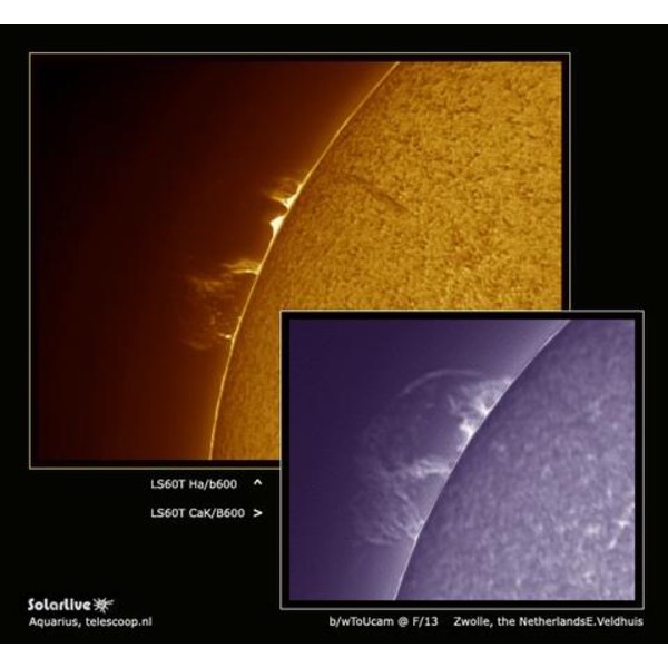 Lunt Solar Systems Sonnenteleskop Lunt ST 60/500 LS60T Ha DS50 B1200 C PT OTA