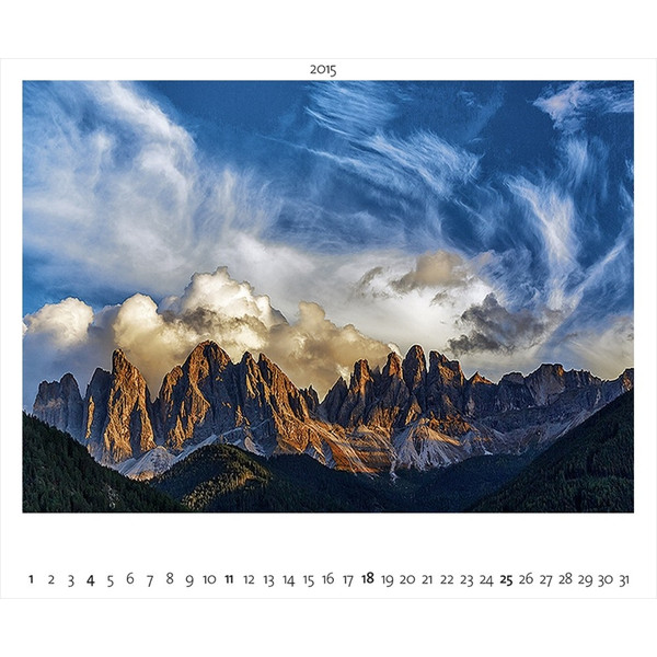 Palazzi Verlag Kalender Landschaft im Licht 2015