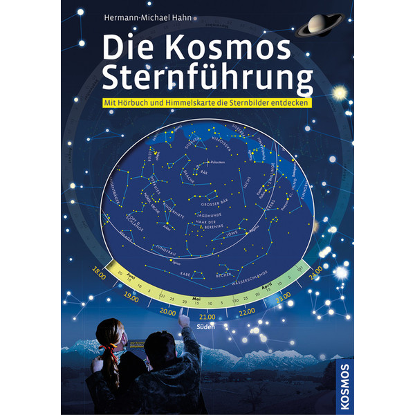 Kosmos Verlag Die Kosmos Sternführung, Sternkarte mit Audio-CD