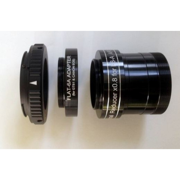 William Optics Apochromatischer Refraktor AP 81/478 GT81 with flattener/reducer for Canon EOS