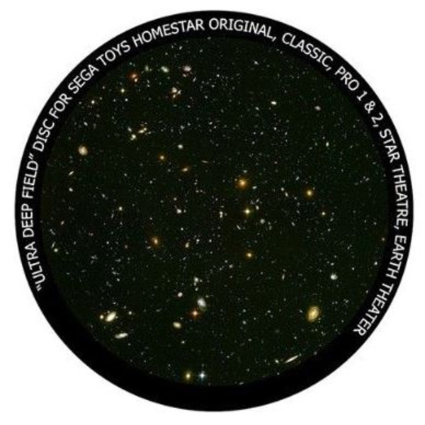 Redmark Dia für das Sega Homestar Planetarium Hubble Ultra Deep Field