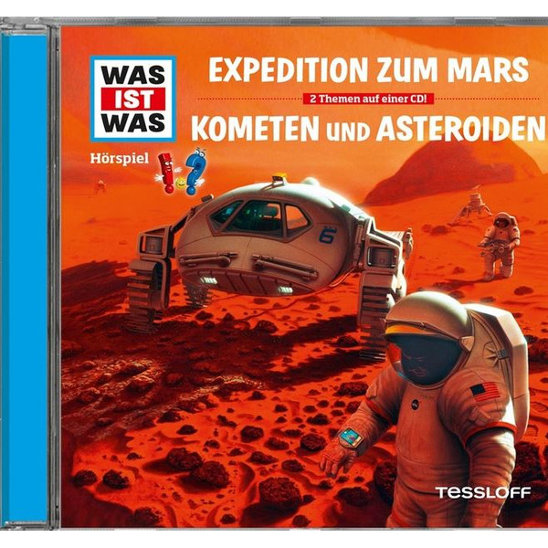 Tessloff-Verlag WAS IST WAS Hörspiel Expedition zum Mars / Kometen und Asteroiden
