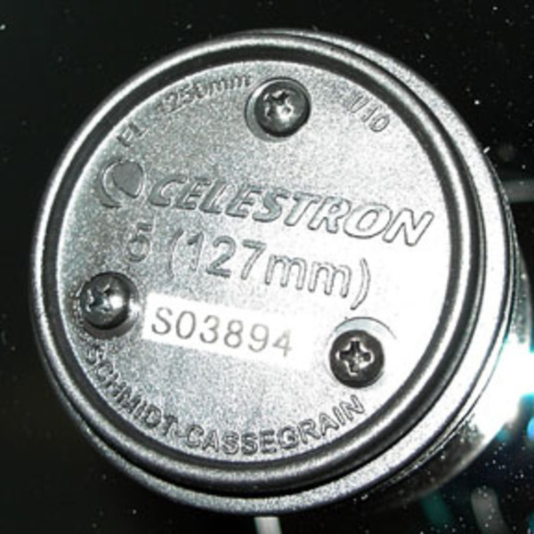 Bobs Knobs Rändelschrauben für Sekundärspiegel von Celestron C5 f/10 mit metrischen Gewinde