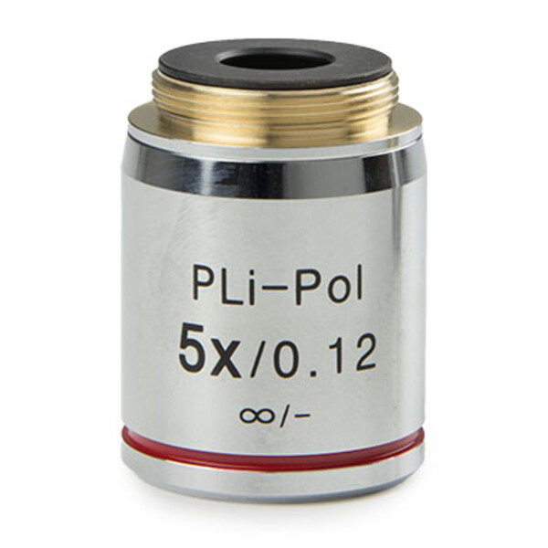 Euromex Objektiv IS.7905-T, 5x/0.12, PLPOLi, plan, infinity, strain-free (iScope)