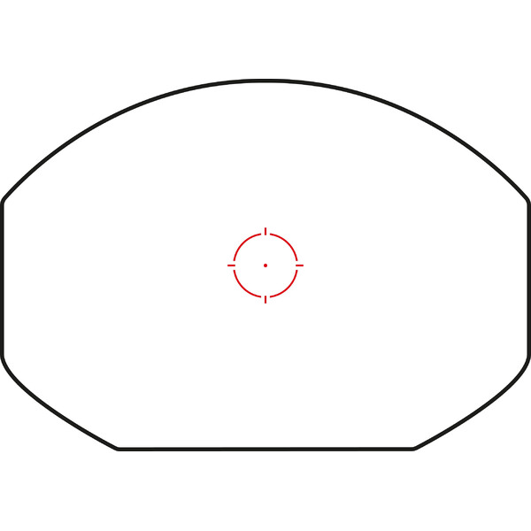 HAWKE Zielfernrohr 1x Circle Dot Wide View