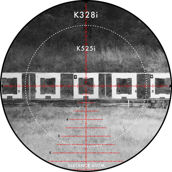 Kahles Zielfernrohr K328i 3,5-28x50 MSR2/Ki, ccw, rechts