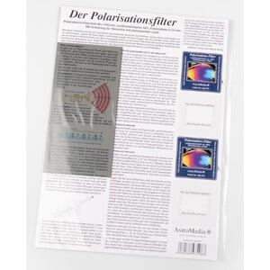 AstroMedia Bausatz Polarisations-Filterfolie 8 x 16 cm