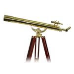 Omegon Messingfernrohr Messing Teleskop 28x60mm
