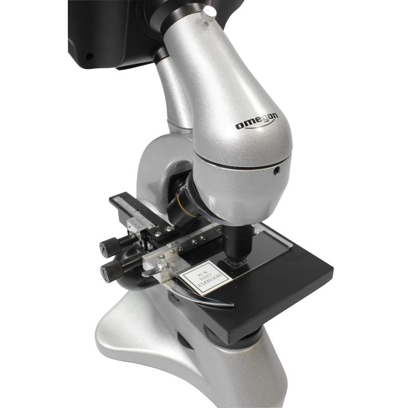 Omegon Mikroskop DigitalView LCD, Achromat, 400x, 2MP Kamera, 3,5"LCD