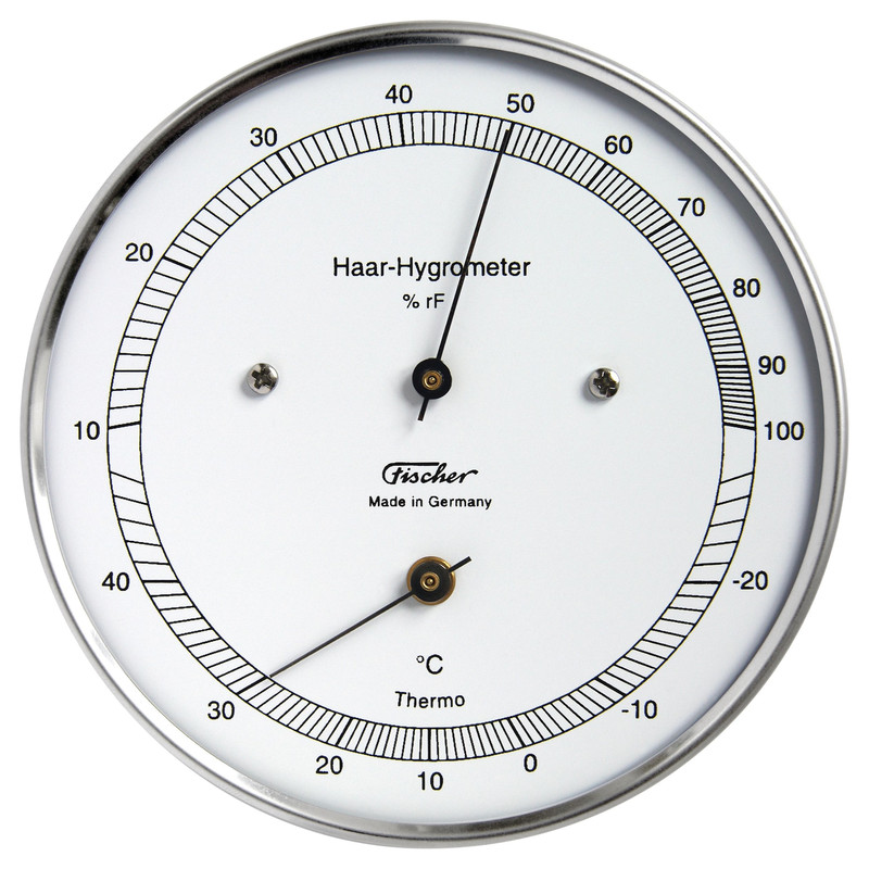 Eschenbach Wetterstation Thermo-Hygrometer edelstahl 528203