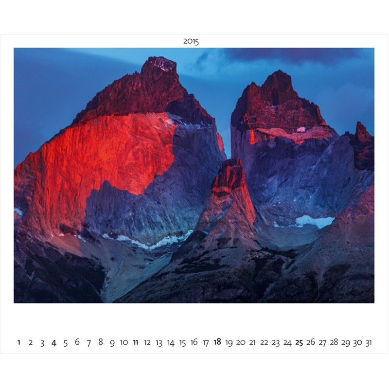 Palazzi Verlag Kalender Landschaft im Licht 2015