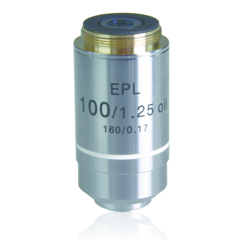 Euromex Objektiv IS.7100, 100x/1.25 oil immers., wd 0,13 mm, EPL, E-plan, S (iScope)
