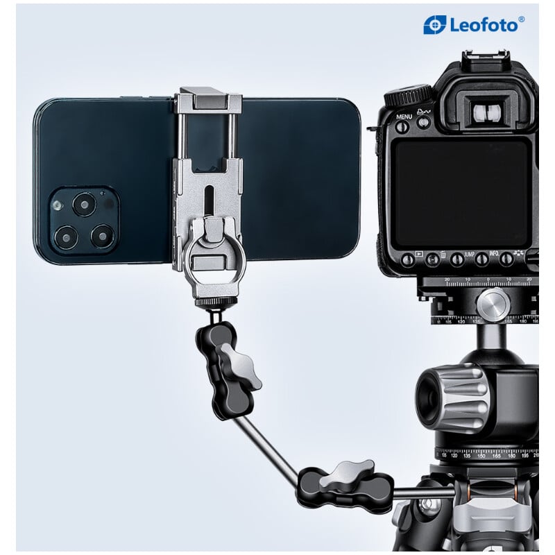 Leofoto Smartphonehalterung PC-60 schwarz