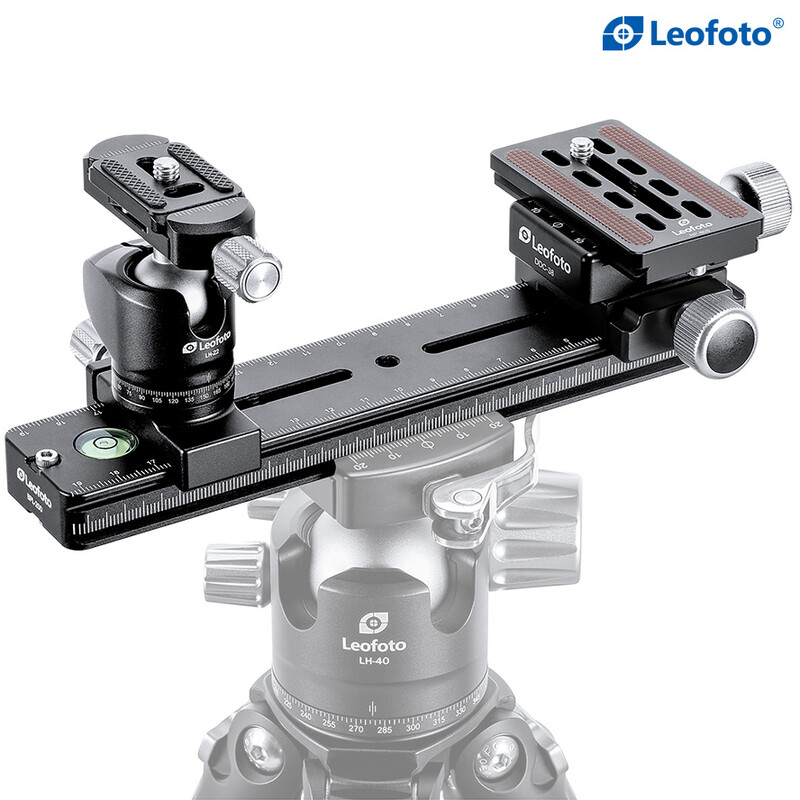 Leofoto FDM-02 Dualhalterung für Spektiv und Entfernungsmesser