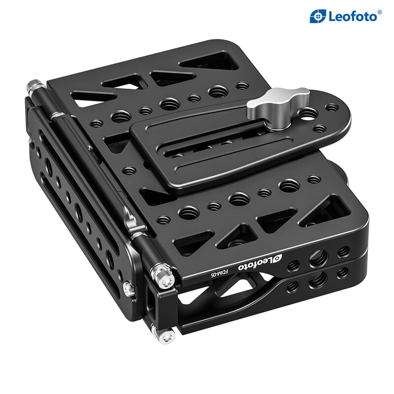 Leofoto FDM-05 Montageplatte für Spektivhalterung und weitere Optiken