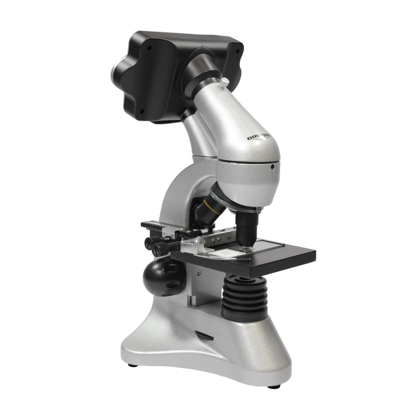 Omegon Mikroskop DigitalView LCD, Achromat, 400x, 2MP Kamera, 3,5''LCD (Fast neuwertig)