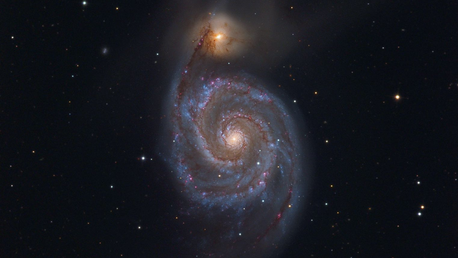 M 51 - die Strudelgalaxie