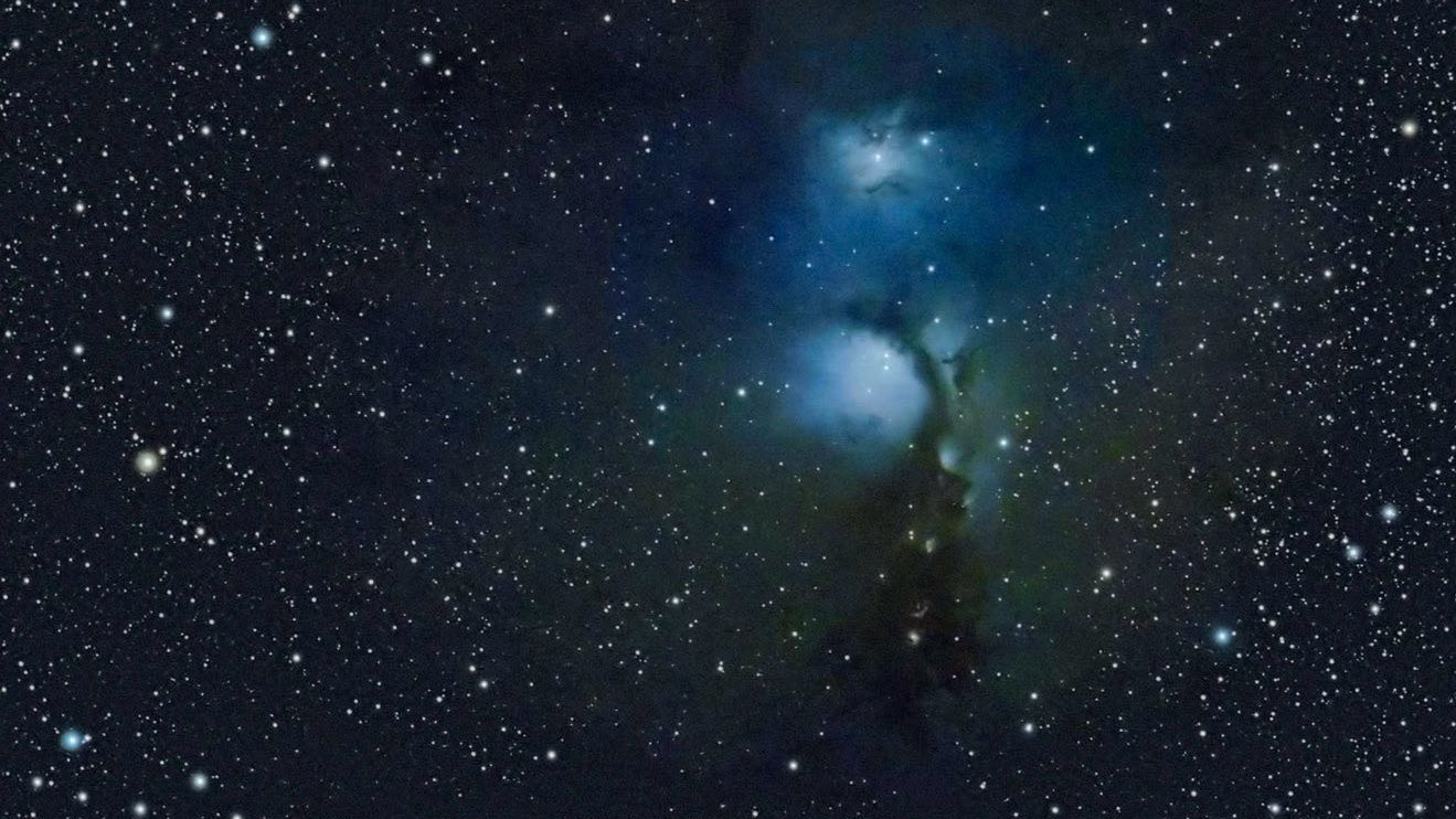 Der Reflexionsnebel M 78
im Sternbild Orion. Horst Ziegler / CCD Guide