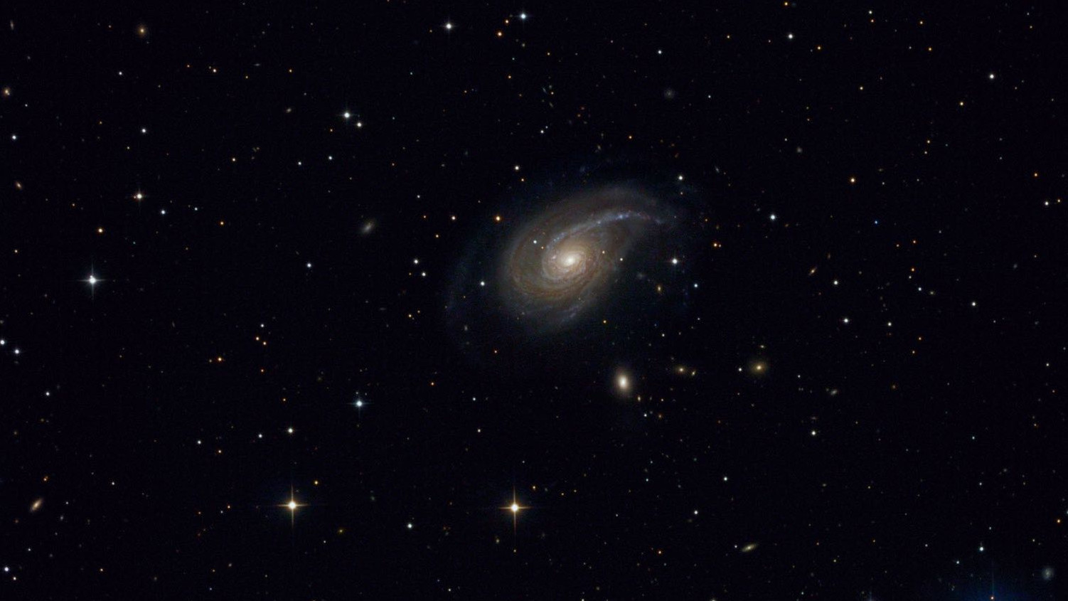 Die Galaxien NGC 772 und NGC 770 im Sternbild Widder. Michael Breite,
Stefan Heutz und Wolfgang Ries