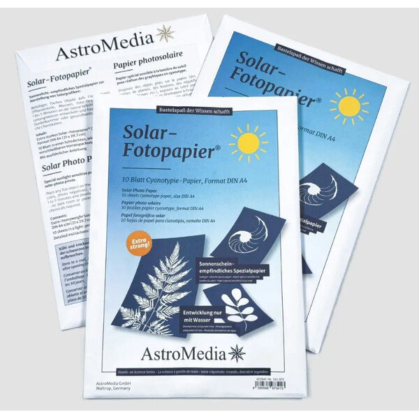 AstroMedia Bausatz Das Solar-Fotopapier DIN A4 10 Stück