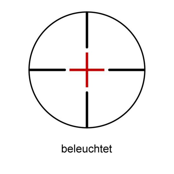 Tasco Zielfernrohr World Class 3-9x40, Leuchtkreuz