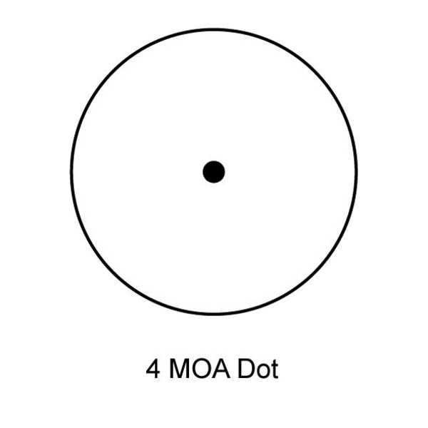 Simmons Zielfernrohr ShotDot 30mm, 4 M.O.A Punkt Absehen