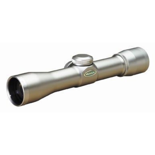 Weaver Zielfernrohr Handgun 4x28, silber, Duplex Absehen