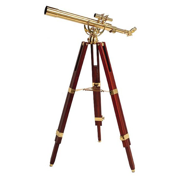 Omegon Messingfernrohr Messing Teleskop 28x60mm