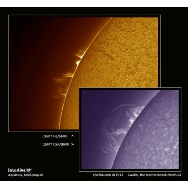 Lunt Solar Systems Sonnenteleskop Lunt ST 60/500 LS60T Ha B1200 FT OTA