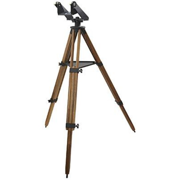 TeleVue Holz-Dreibeinstativ Gibraltar5 - Walnuß mit Stativkopf