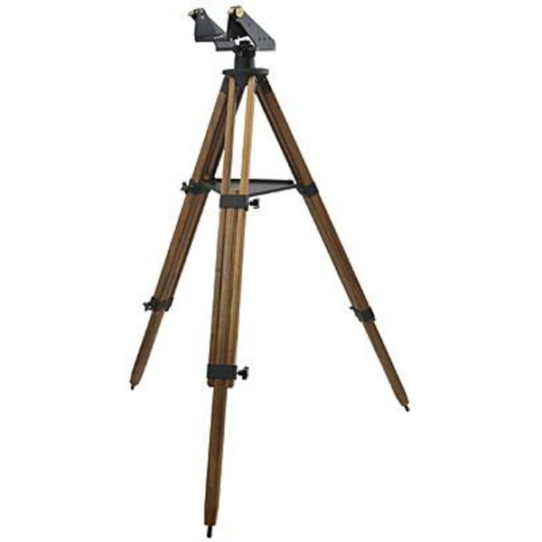 TeleVue Holz-Dreibeinstativ Gibraltar - Walnuß mit Stativkopf