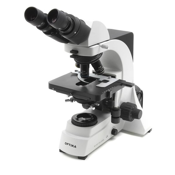Optika Mikroskop B-600Bi binokular, 40 - 1000x, Planachromatische IOS Objektive