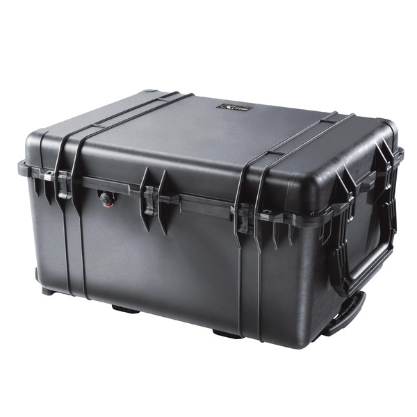 PELI Koffer M1630 schwarz inkl. Würfelschaumstoff inkl. Rollen