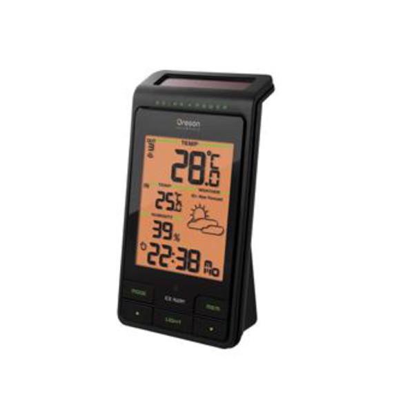 Oregon Scientific Solar Funk-Wetterstation mit Frostwarner BAR806