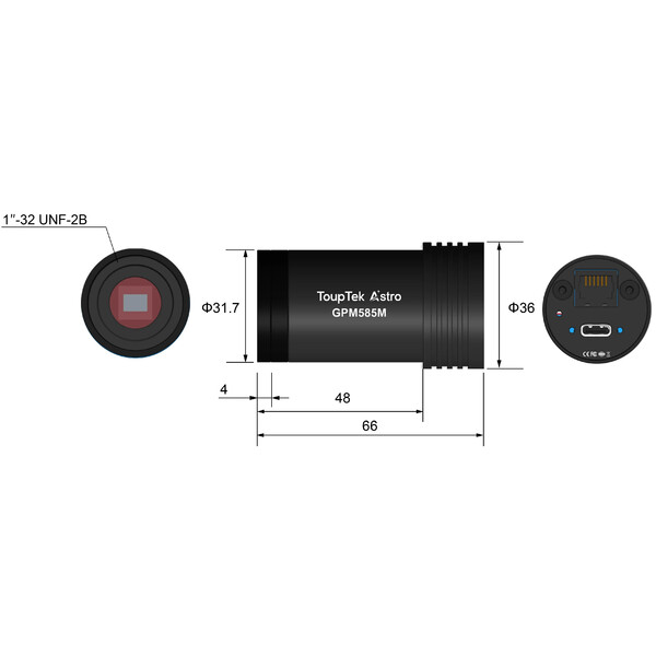 ToupTek Astro Kamera GPM585M