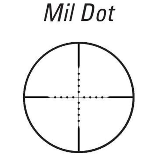 Tasco Zielfernrohr Target & Varmint 2.5-10x42 mit True Mil-Dot Absehen