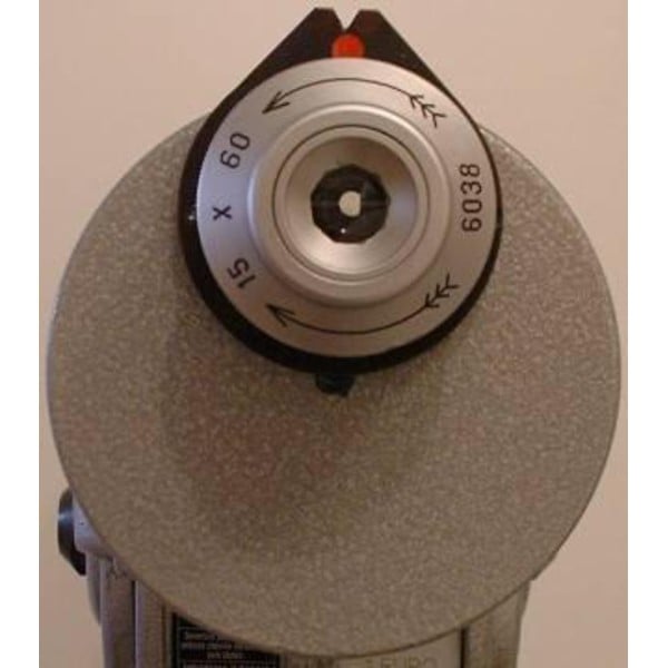Aussichtsfernrohr Graphoskop-Fernrohr 15x60 Modell VII