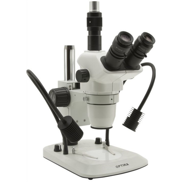 Optika Zoom-Stereomikroskop Stereomikroskop SZN-6, trinokular, Zoom, 7x-45x, LED