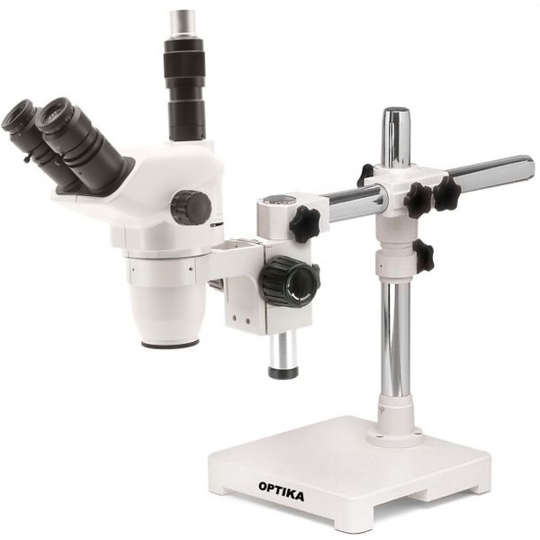 Optika Zoom-Stereomikroskop SZN-8, trinokular, 7x-45, überhängend