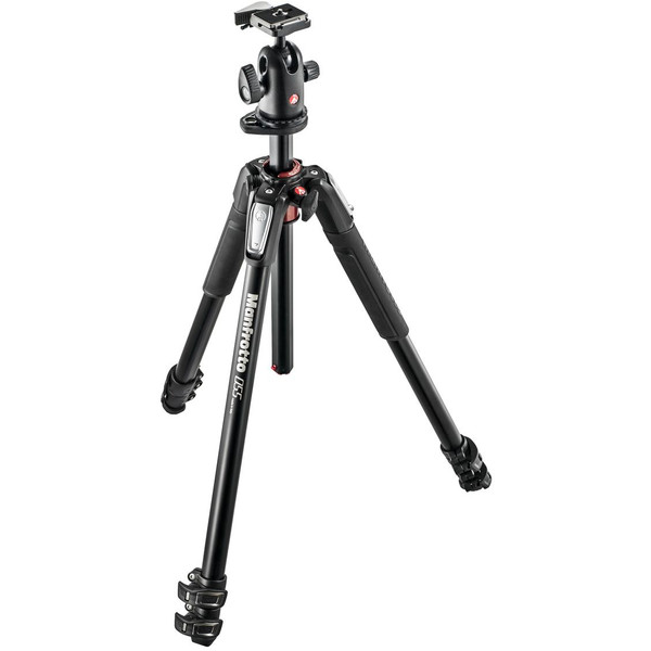 Manfrotto Aluminium-Dreibeinstativ MK055XPRO3-BH Stativset mit Kugelkopf