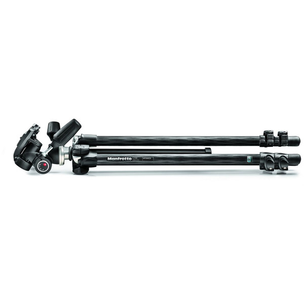 Manfrotto Carbon-Dreibeinstativ MK294C3-D3RC2 Carbon-Stativset mit 3-Wege-Neiger