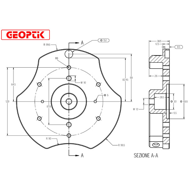 Geoptik Stativ Hercules 70