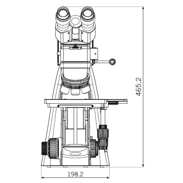 Motic Mikroskop BA310 MET, binokular