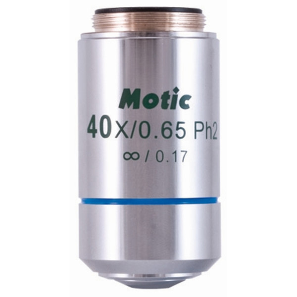 Motic CCIS Plan achromat. Phasenobjektiv negative EC-H PLPH 40x/0.65 (Feder) (AA=0.5mm)