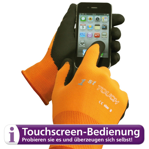 1st Touch Handschuh für Touchscreens, Größe 7