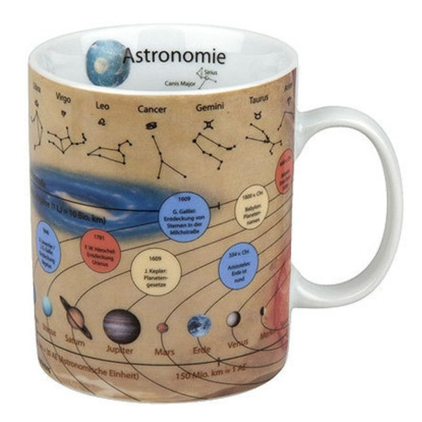 Könitz Tasse Wissensbecher Astronomie