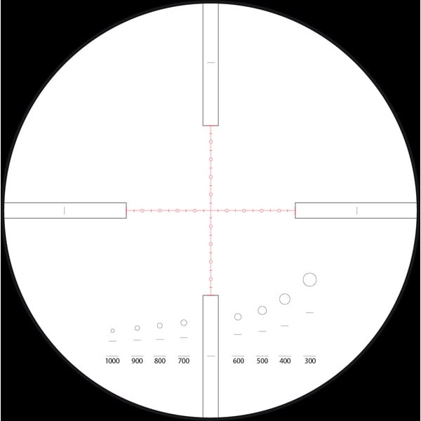 Meopta Zielfernrohr ZD 6-24x56 RD, Absehen MIL-DOT2