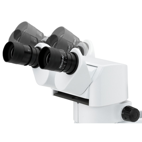 Euromex Zoom-Stereomikroskop Stereozoommikroskop DZ.1100, Bino-Ergo-Kopf, 8-80x, LED