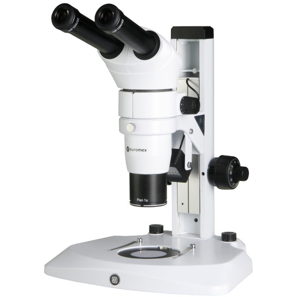 Euromex Zoom-Stereomikroskop Stereozoommikroskop DZ.1605, Bino-Festkopf, 8-50x, LED