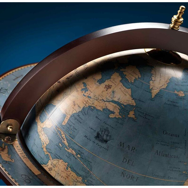 Zoffoli living Standglobus Da Vinci Blu Dust 40cm